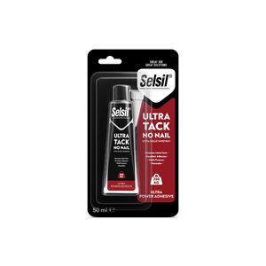 Selsil Ultra Tack Güçlü Montaj Yapıştırıcı Beyaz 50 ml