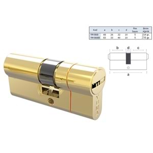 Yuma Tuzaklı Bilyalı Barel 68 mm Sarı