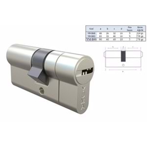 Yuma Tuzaklı Bilyalı Barel Kilit Göbeği 68 mm
