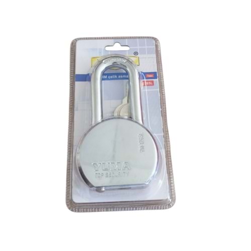 Yuma Çelik Asma Kilit Uzun Kancalı 65 mm