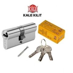 Kale Kilit Sistem Silindir Çelik Pimli Nikel 164 SNC-90 mm