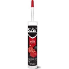 Selsil Ultra Tack Güçlü Montaj Korniş Yapıştırıcı Beyaz 290 ml