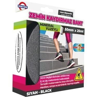 Boss Tape Zemin Merdiven Kaydırmaz Bant 50 mm x 25 MT