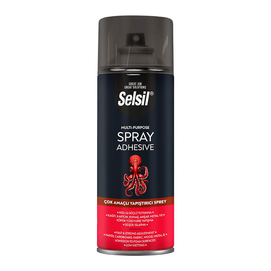 Selsil Çok Amaçlı Yapıştırıcı Sprey 400 ml