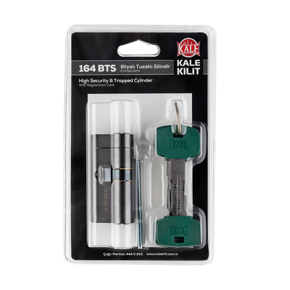 Kale 164 BTS Bilyalı Tuzaklı 5 Anahtarlı Silindir