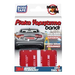 Boss Tape Plaka Yapıştırma Bandı 3 M
