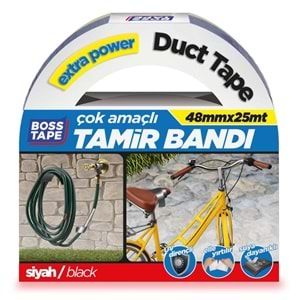 Boss Tamir Bantı 48 X 25 MT Siyah